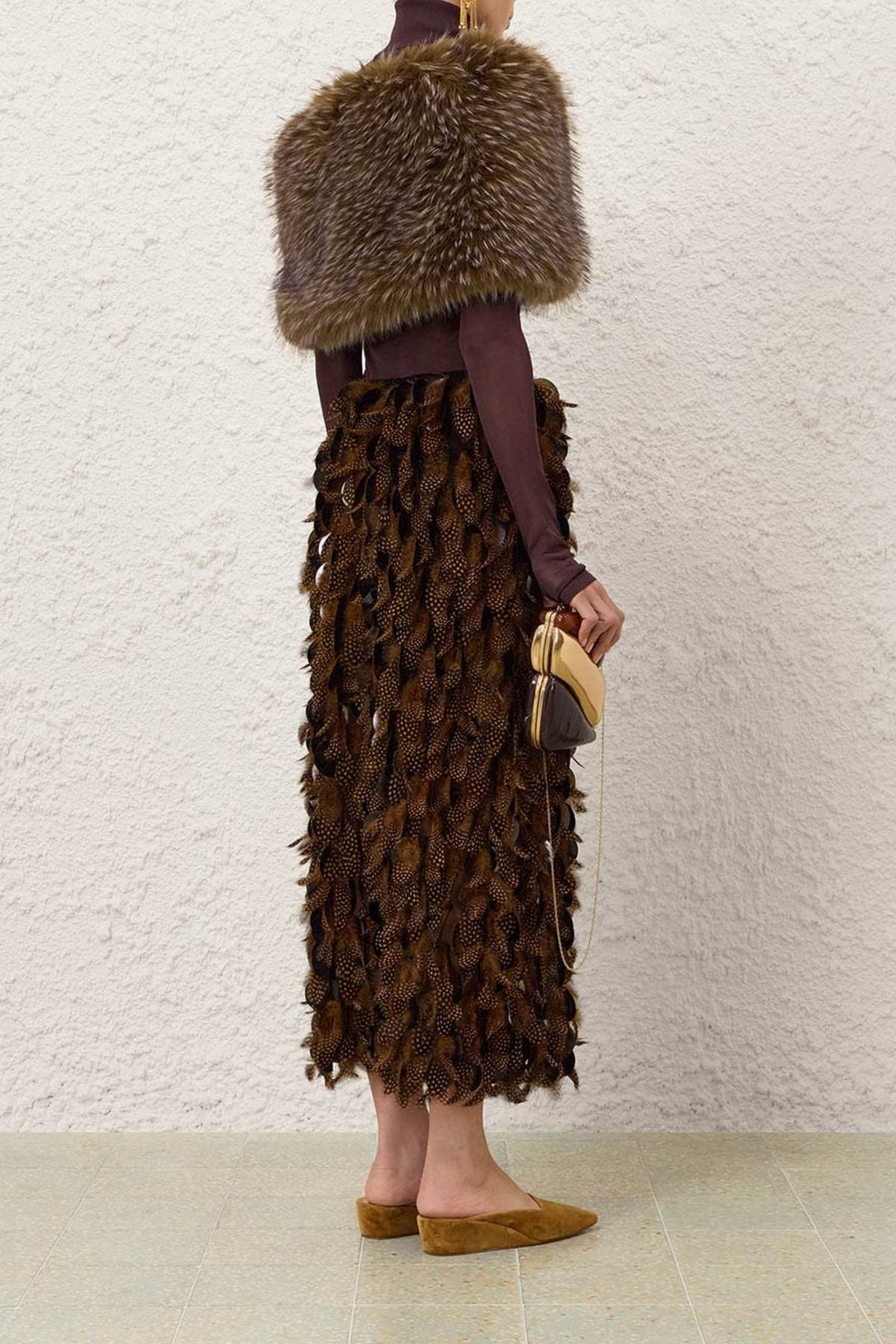 ASCENT EMBELLISHED SKIRT