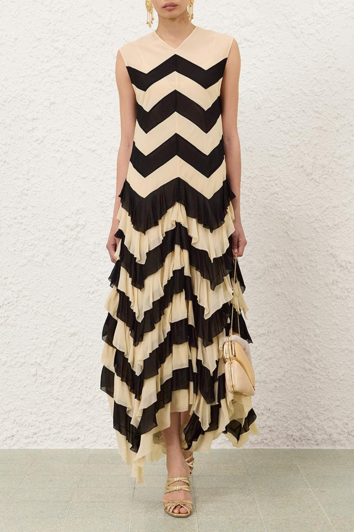 ASCENT LAYERED MAXI DRESS
