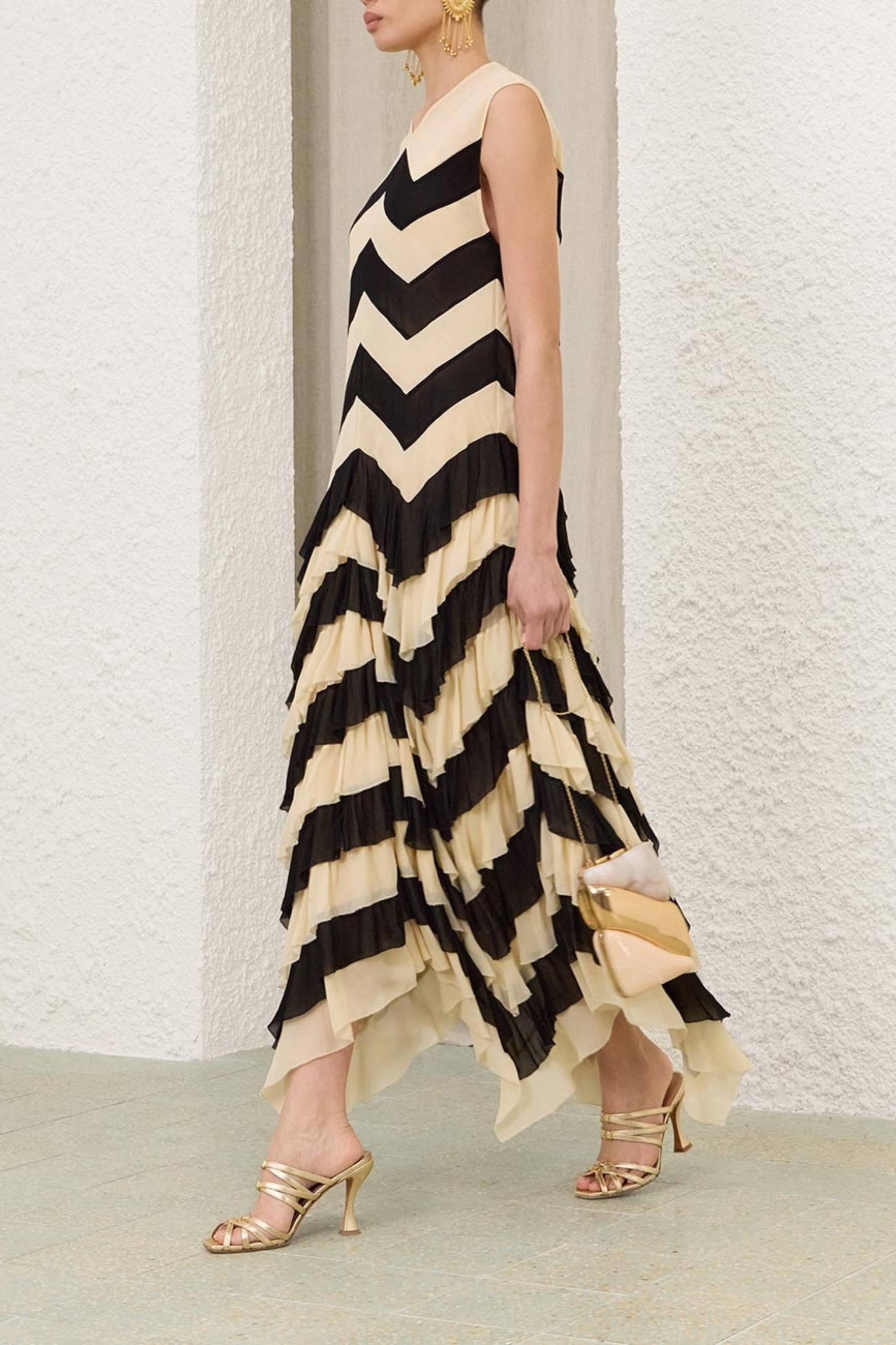 ASCENT LAYERED MAXI DRESS