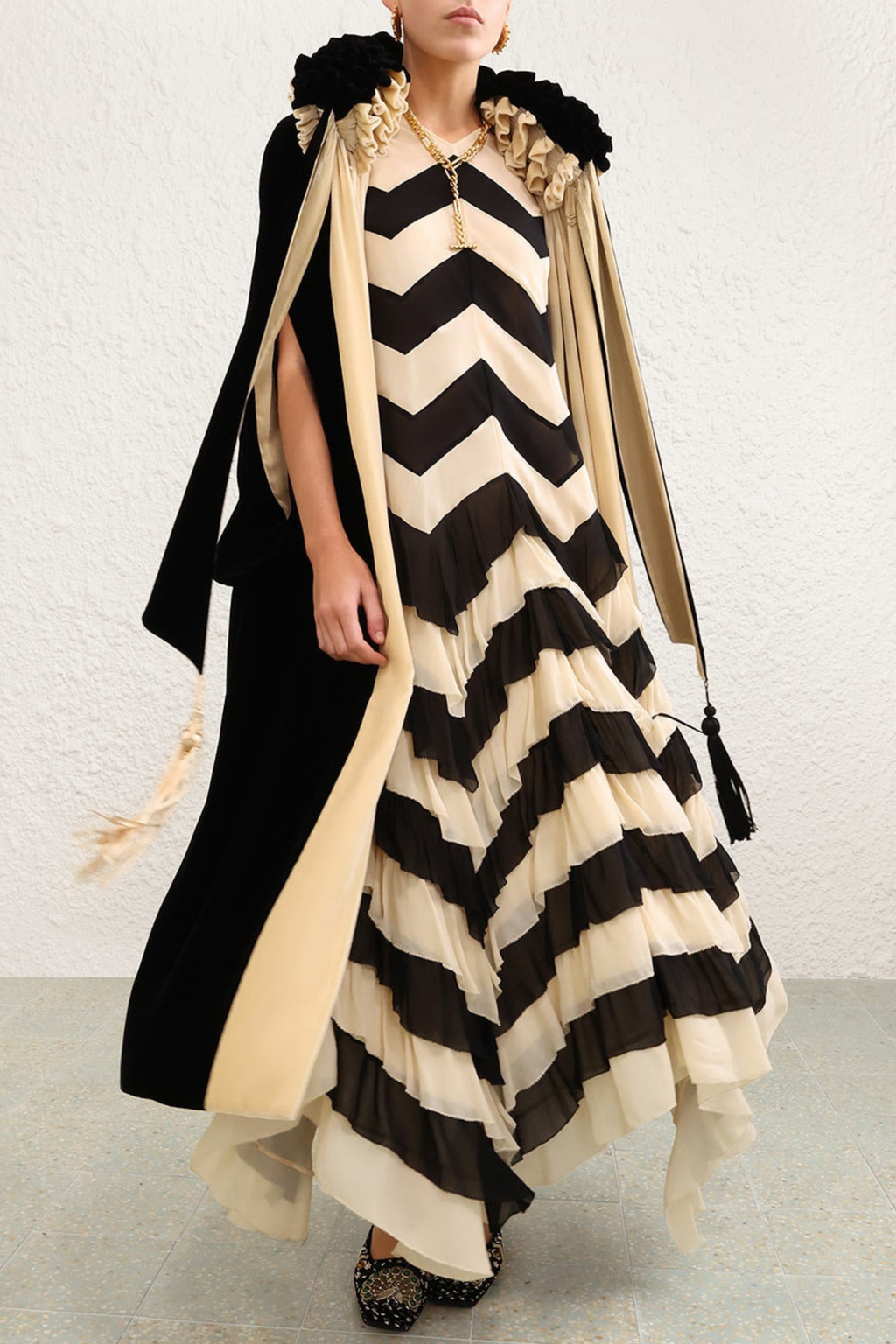 ASCENT LAYERED MAXI DRESS