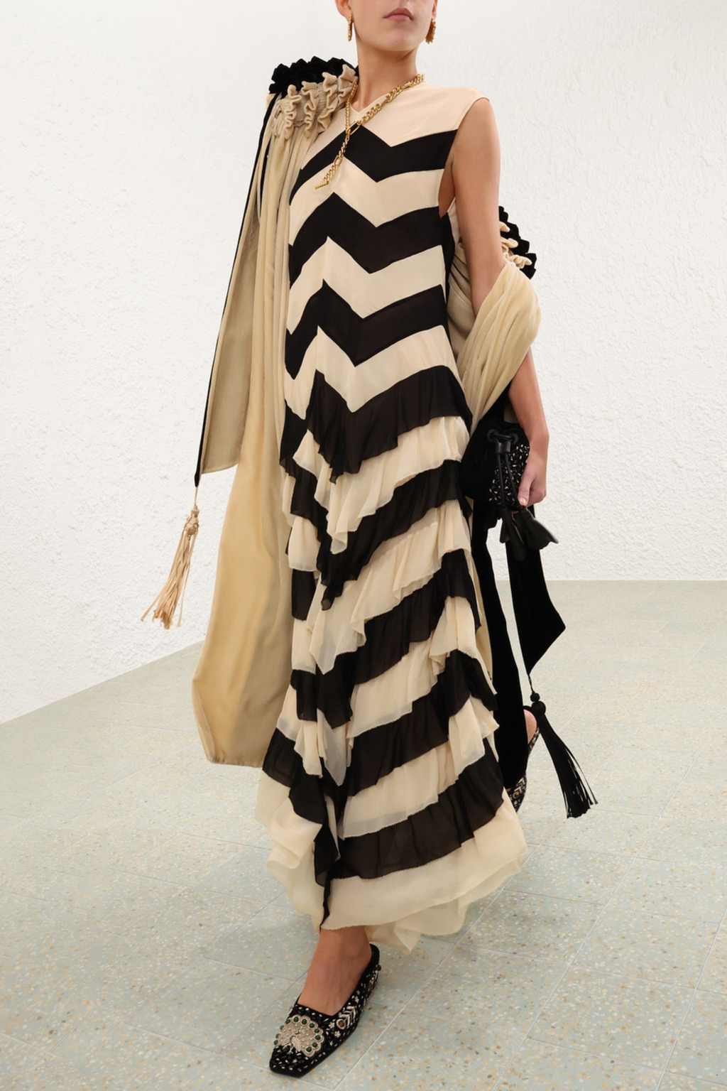 ASCENT LAYERED MAXI DRESS