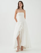 VIOLETTE BUBBLE HEM MAXI