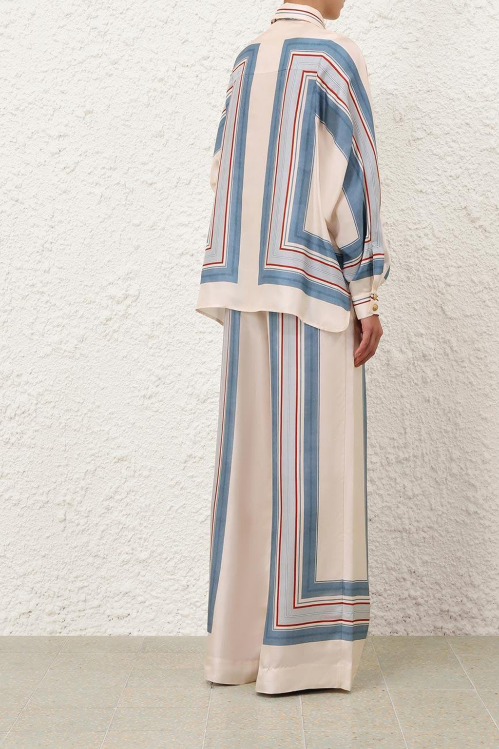 RELAXED TICKING STRIPE SET