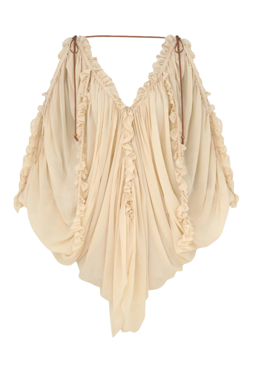 ILLUMINATE DRAPED BLOUSE