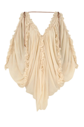 ILLUMINATE DRAPED BLOUSE