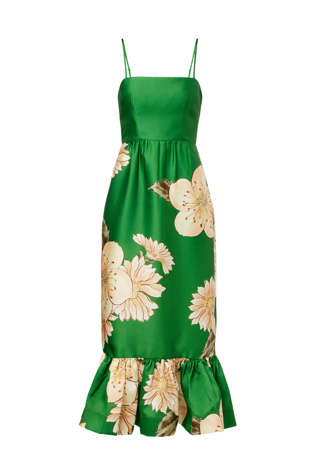 SAGE MIDI DRESS