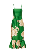 SAGE MIDI DRESS