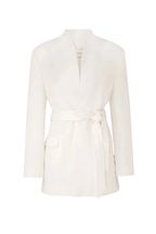CRUSH BELTED BLAZER