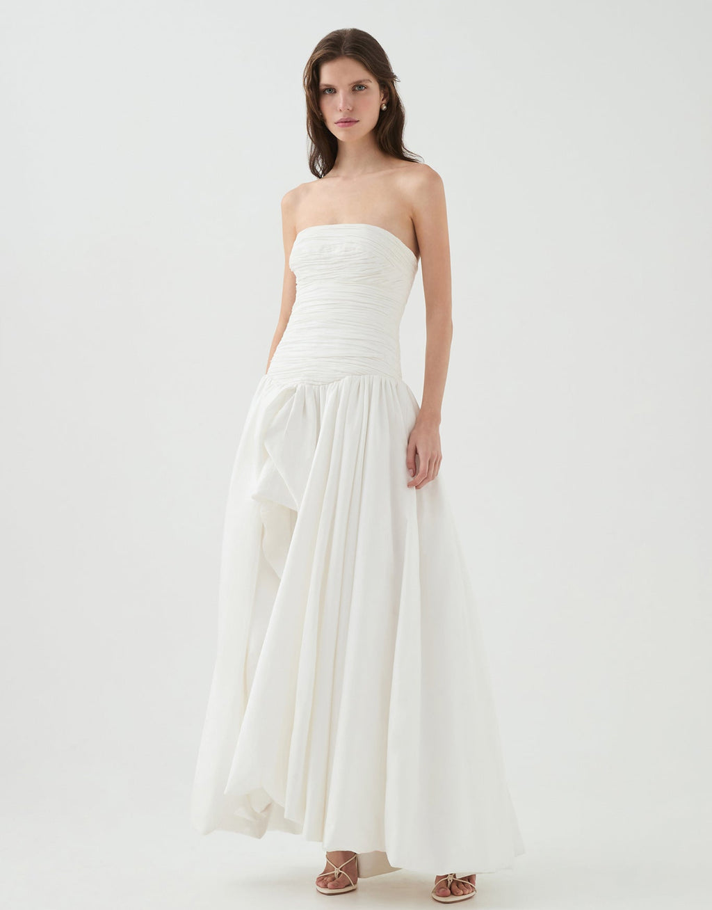 VIOLETTE BUBBLE HEM MAXI