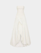 VIOLETTE BUBBLE HEM MAXI