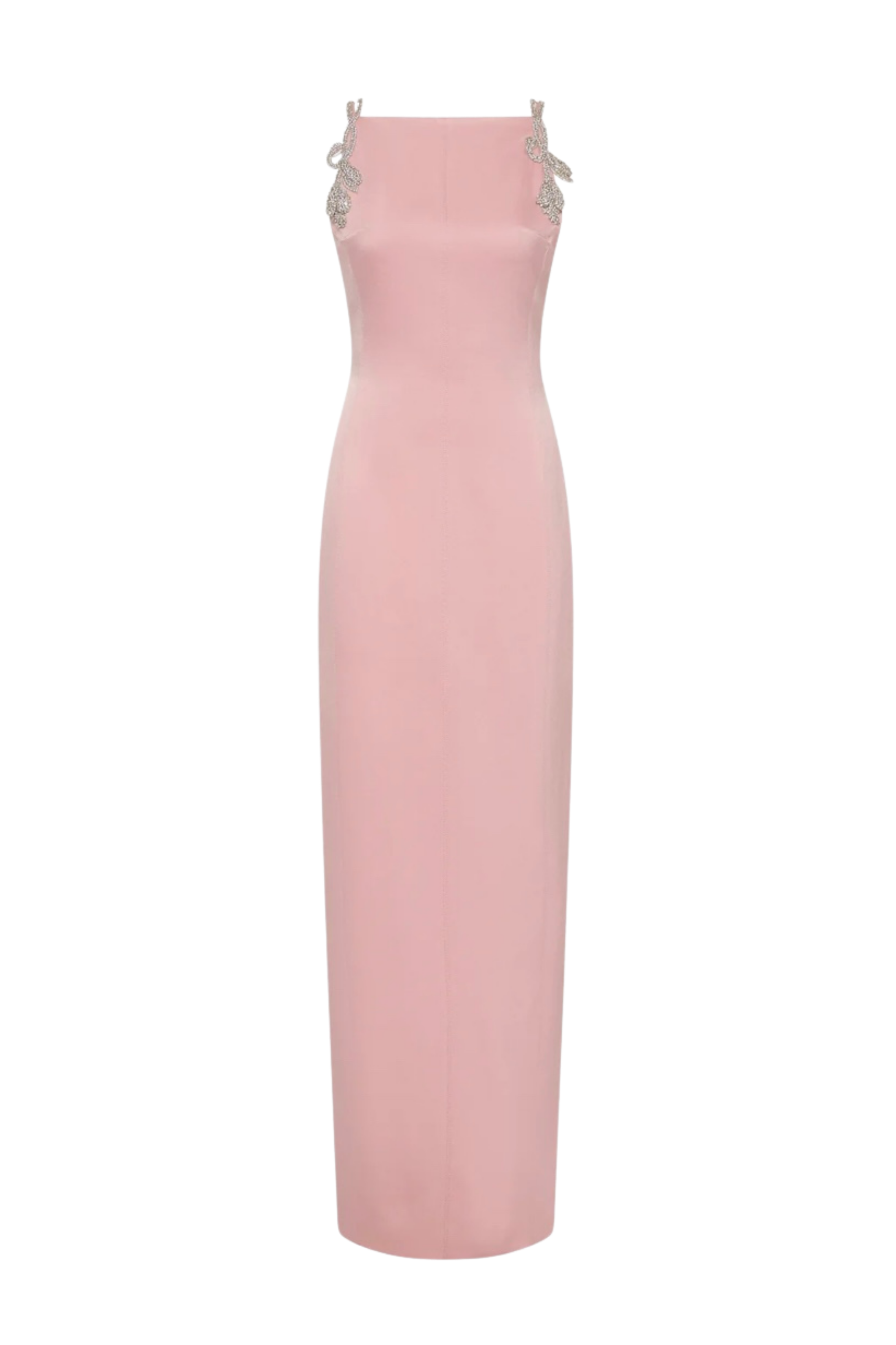 ORYX COLUMN GOWN- ROSEWATER