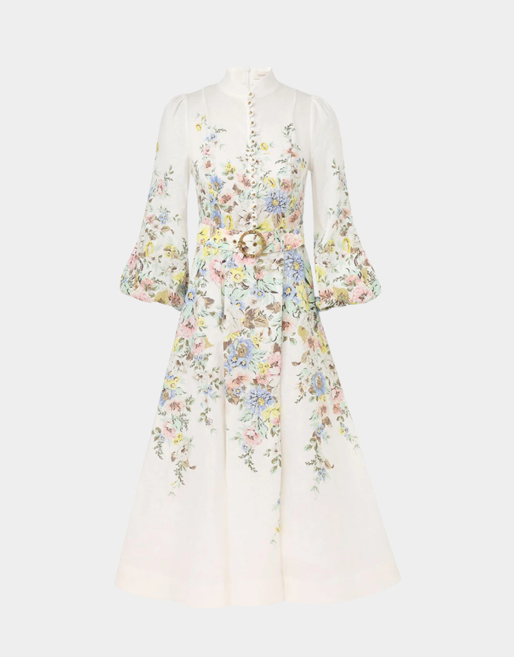 MATCHMAKER BUTTONED MIDI DRESS