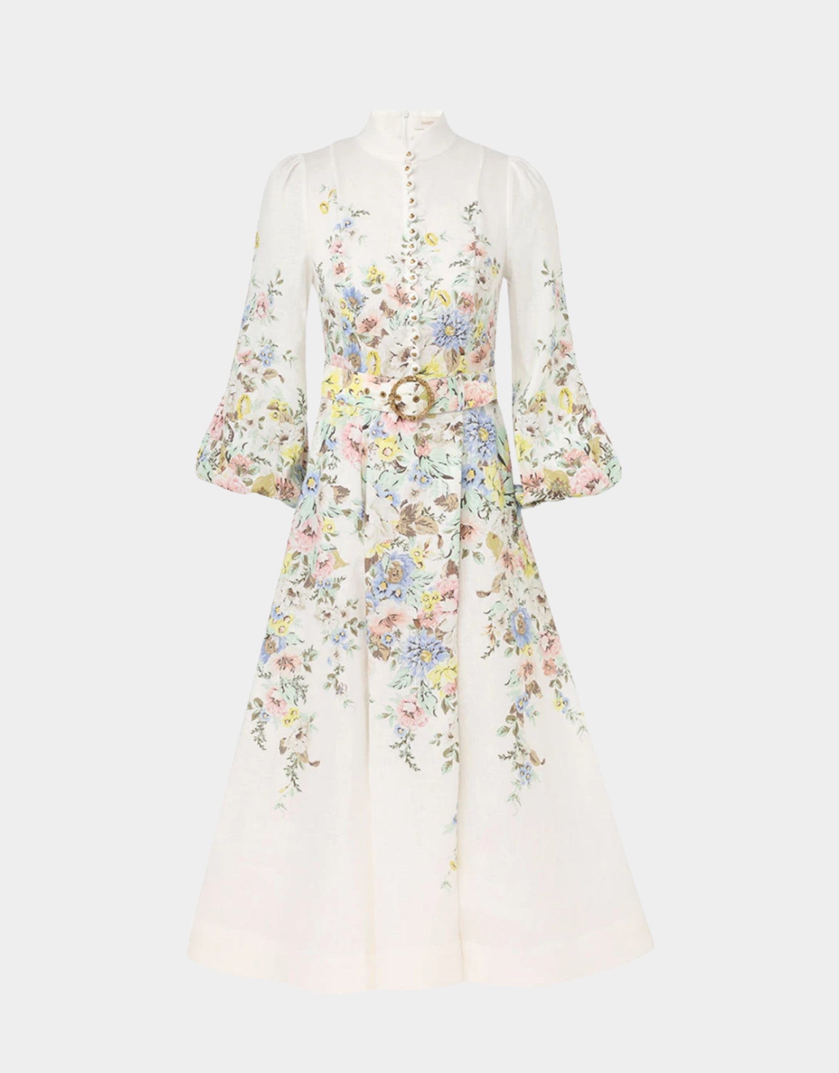 MATCHMAKER BUTTONED MIDI DRESS