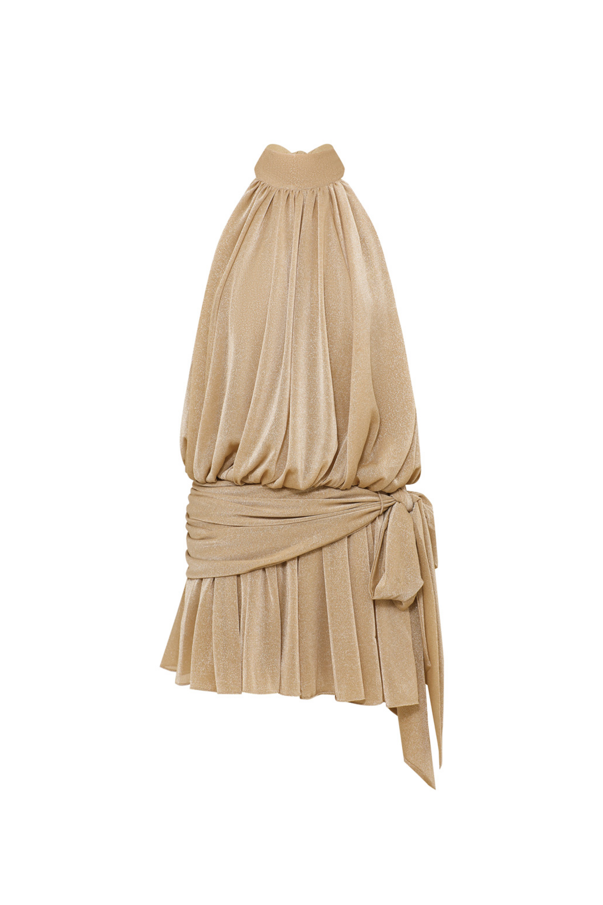 SUNDANCE JERSEY TIE MINI DRESS