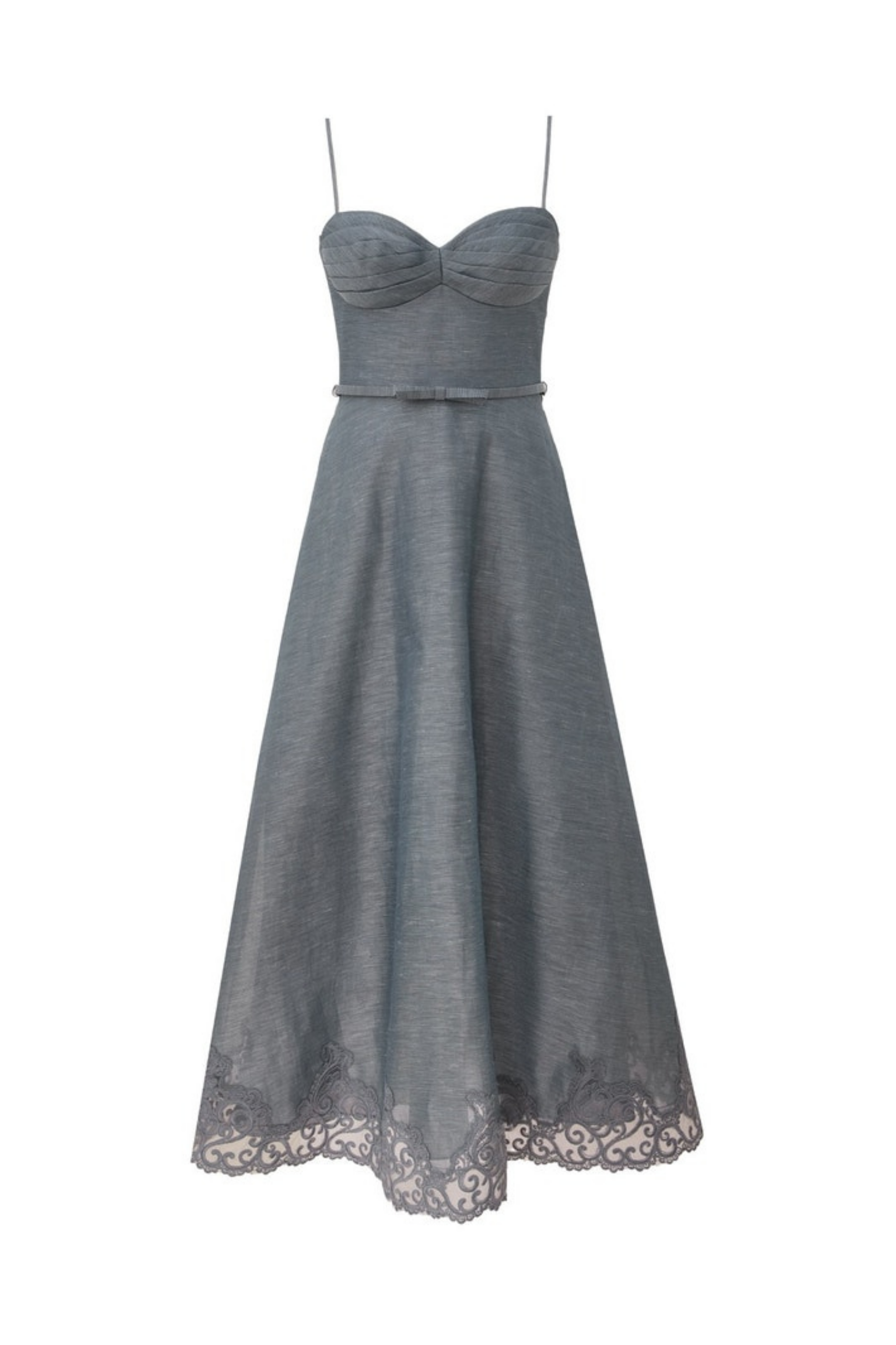 ASCENT TUCKED MIDI DRESS