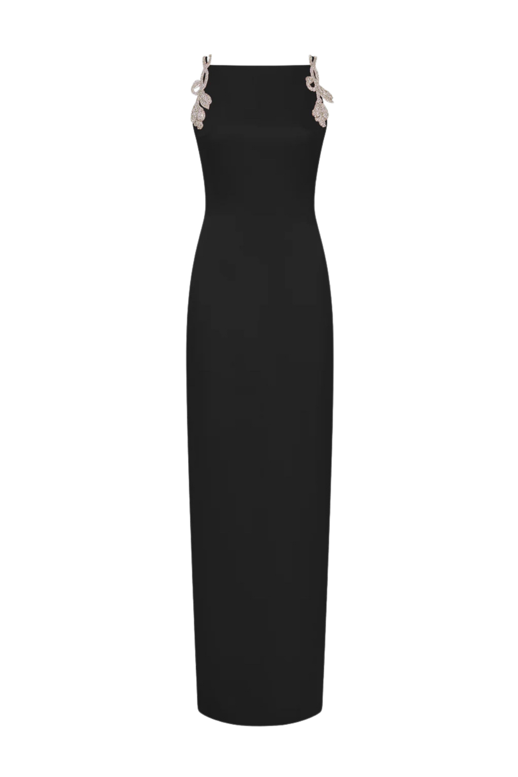 ORYX COLUMN GOWN- BLACK
