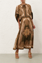 MAHON TUNIC MIDI DRESS