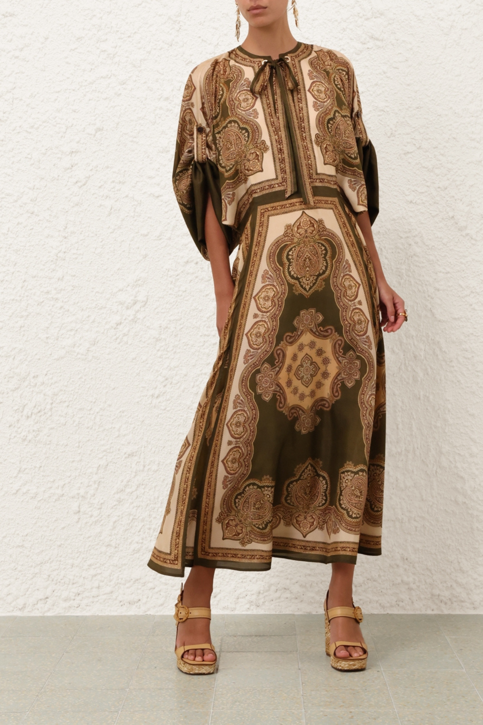 MAHON TUNIC MIDI DRESS