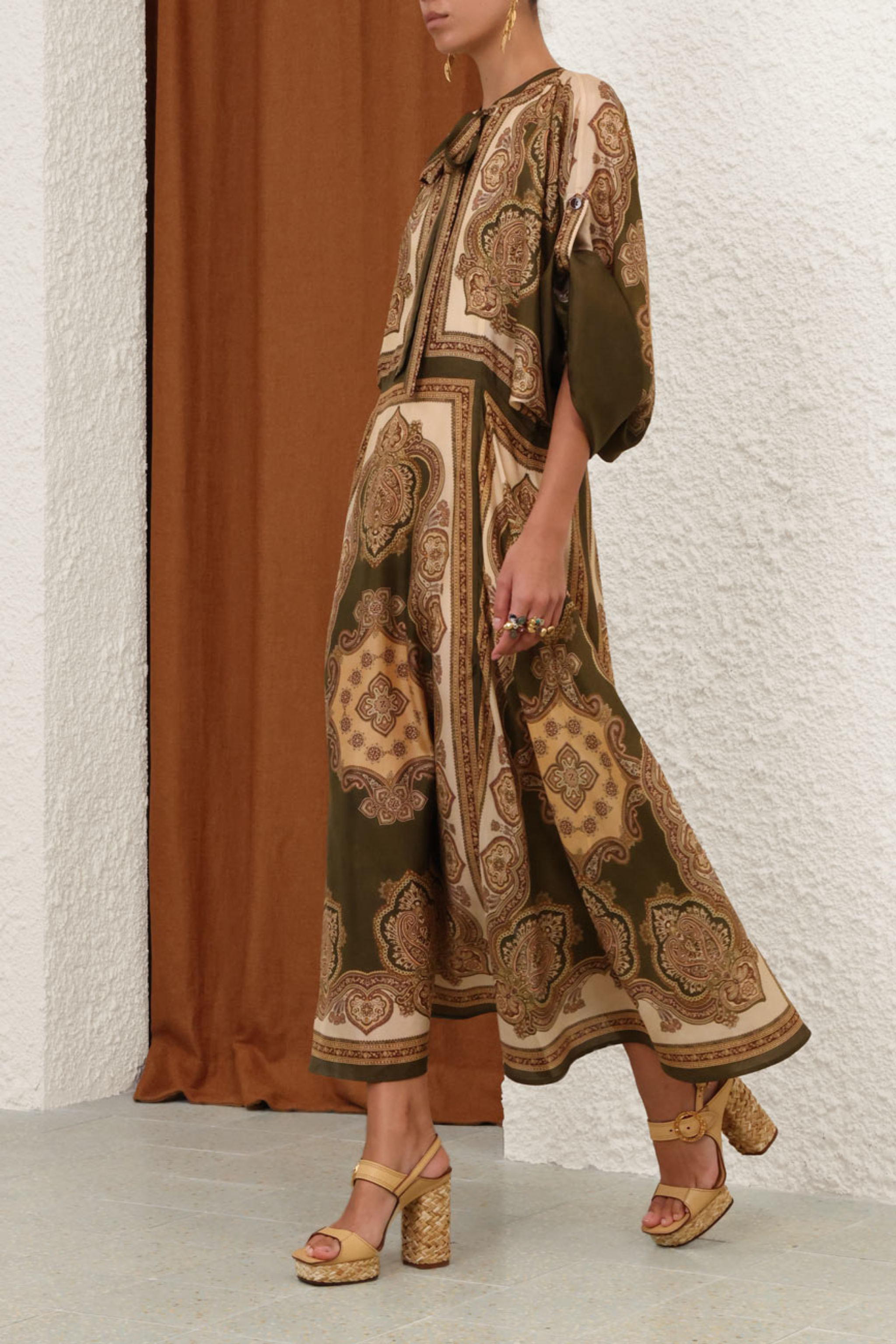 MAHON TUNIC MIDI DRESS