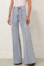 DENIM WIDE LEG JEAN