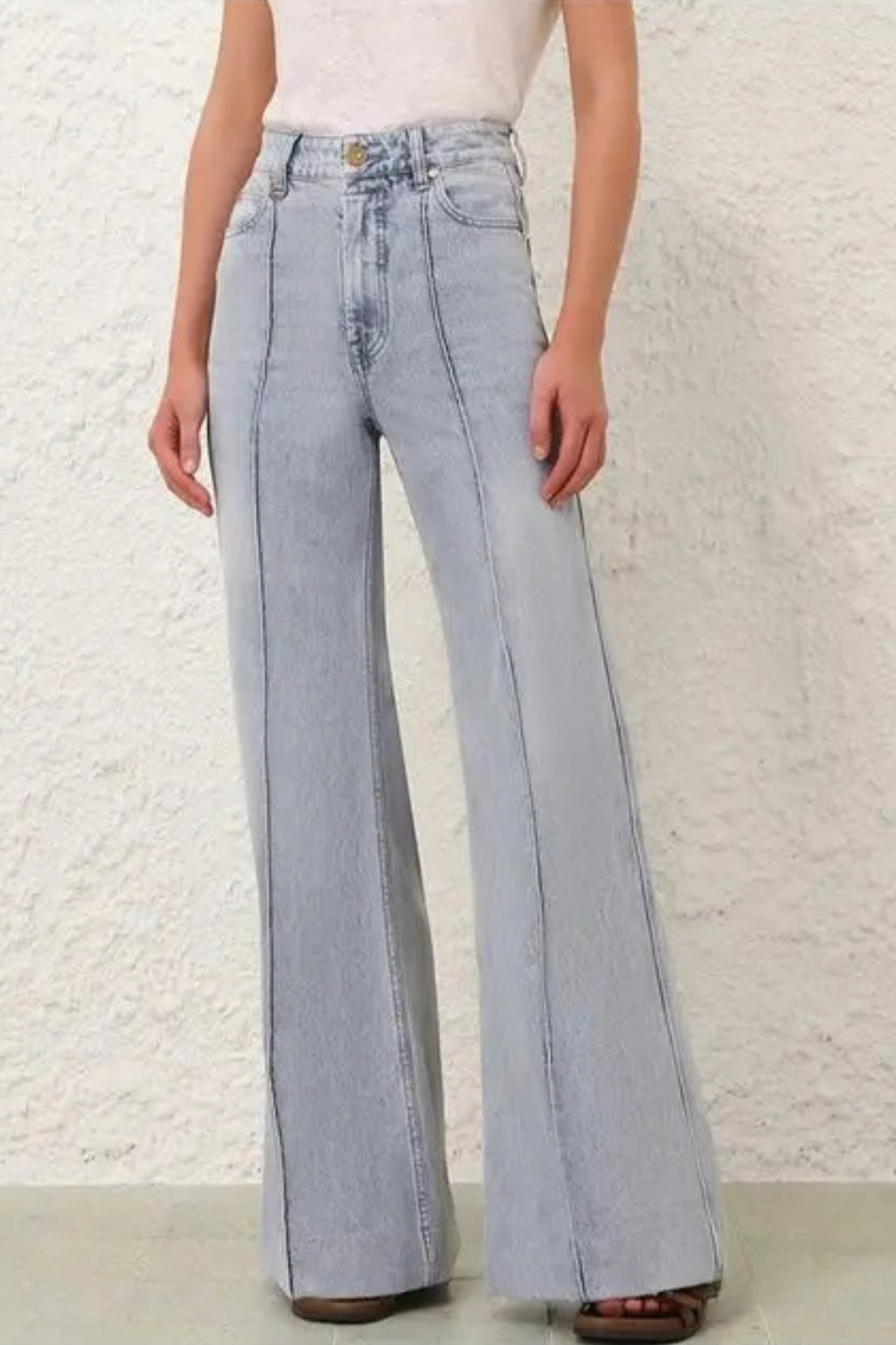 DENIM WIDE LEG JEAN
