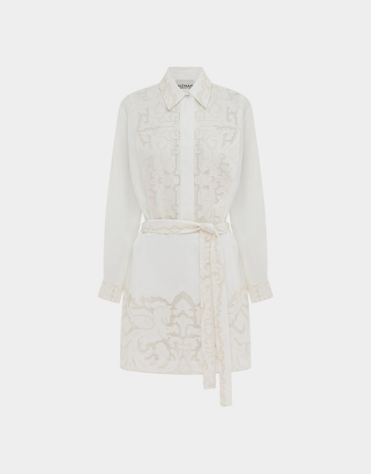 PEGASUS EMBROIDERED MINI DRESS