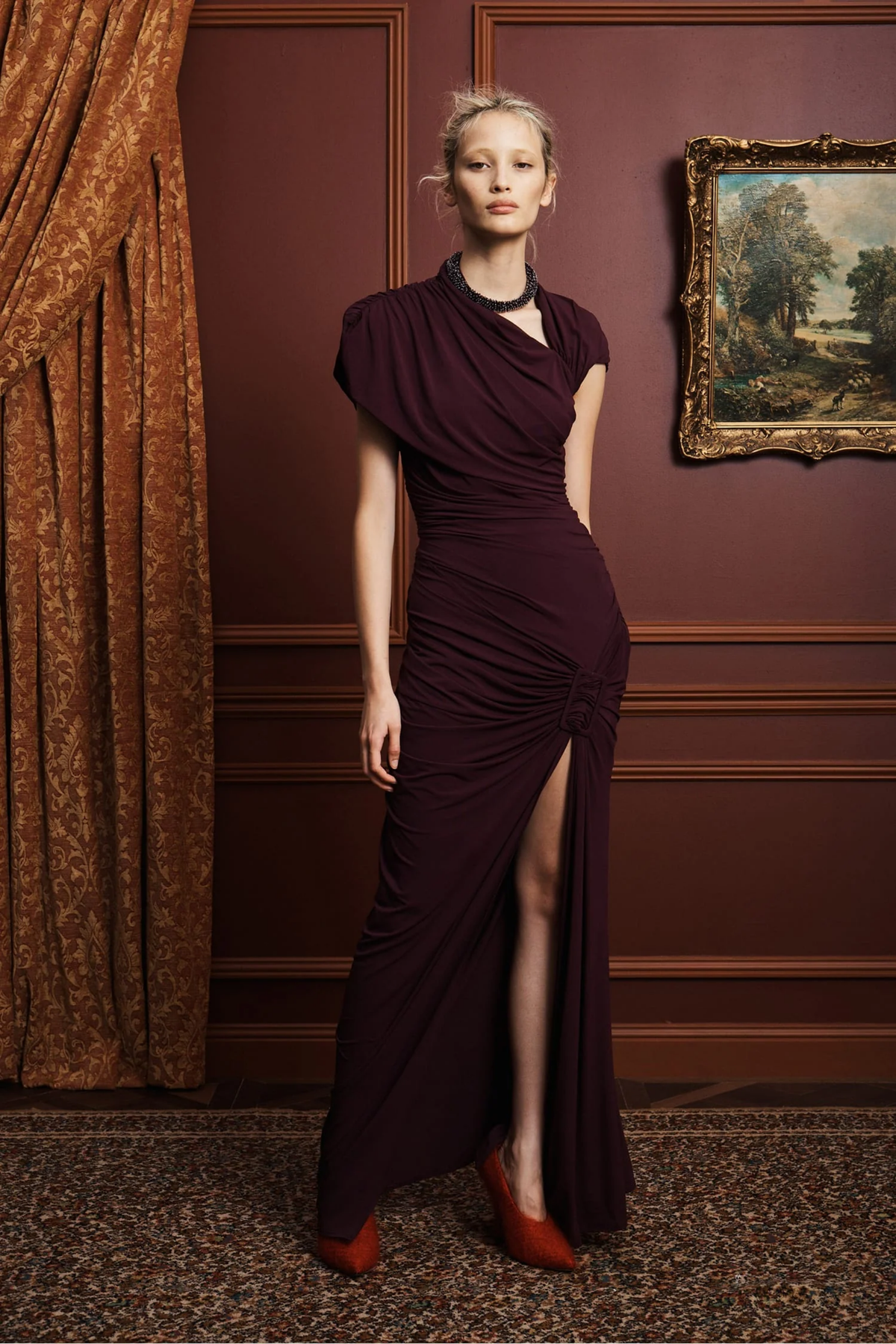 EDDIE MIDI DRESS
