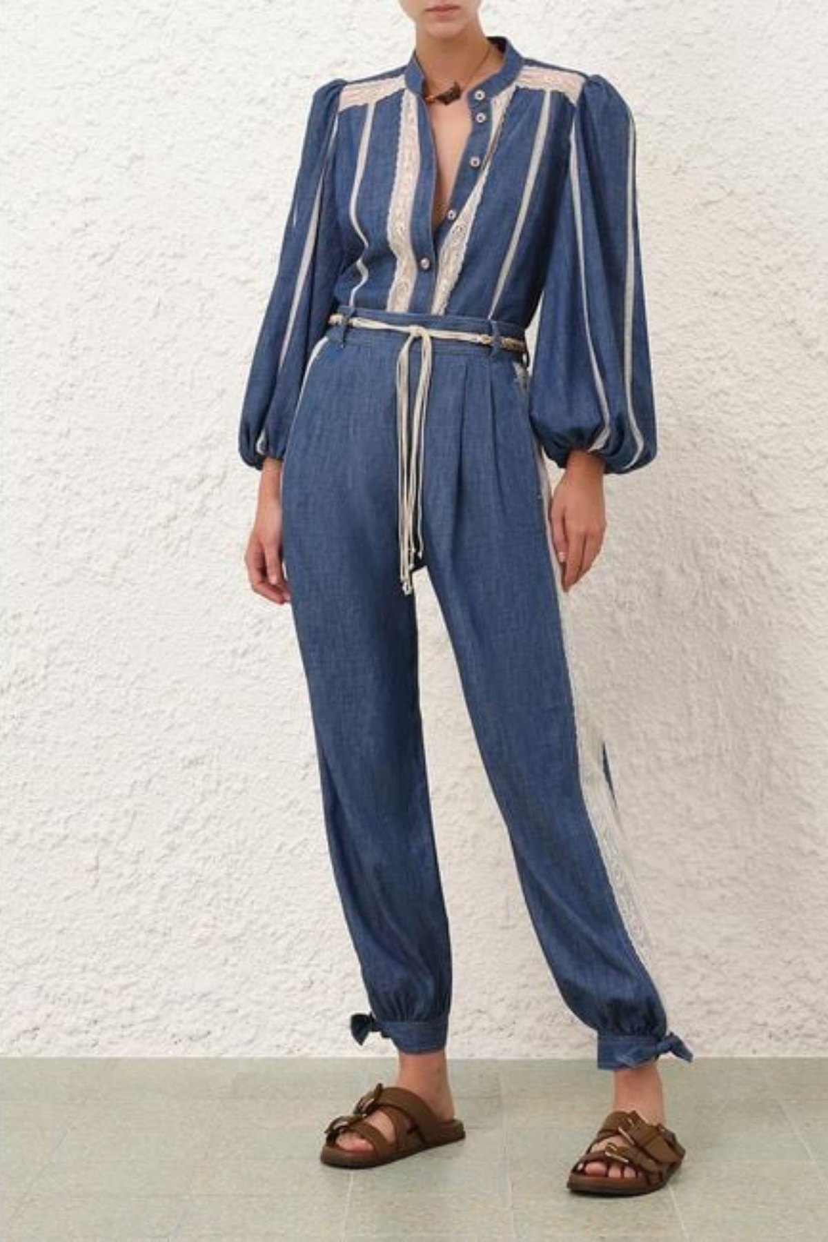 AWAKEN DENIM HAREM SET