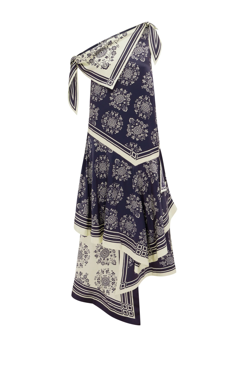 BANDERRA SILK SCARF DRESS