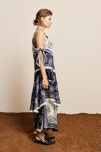 BANDERRA SILK SCARF DRESS