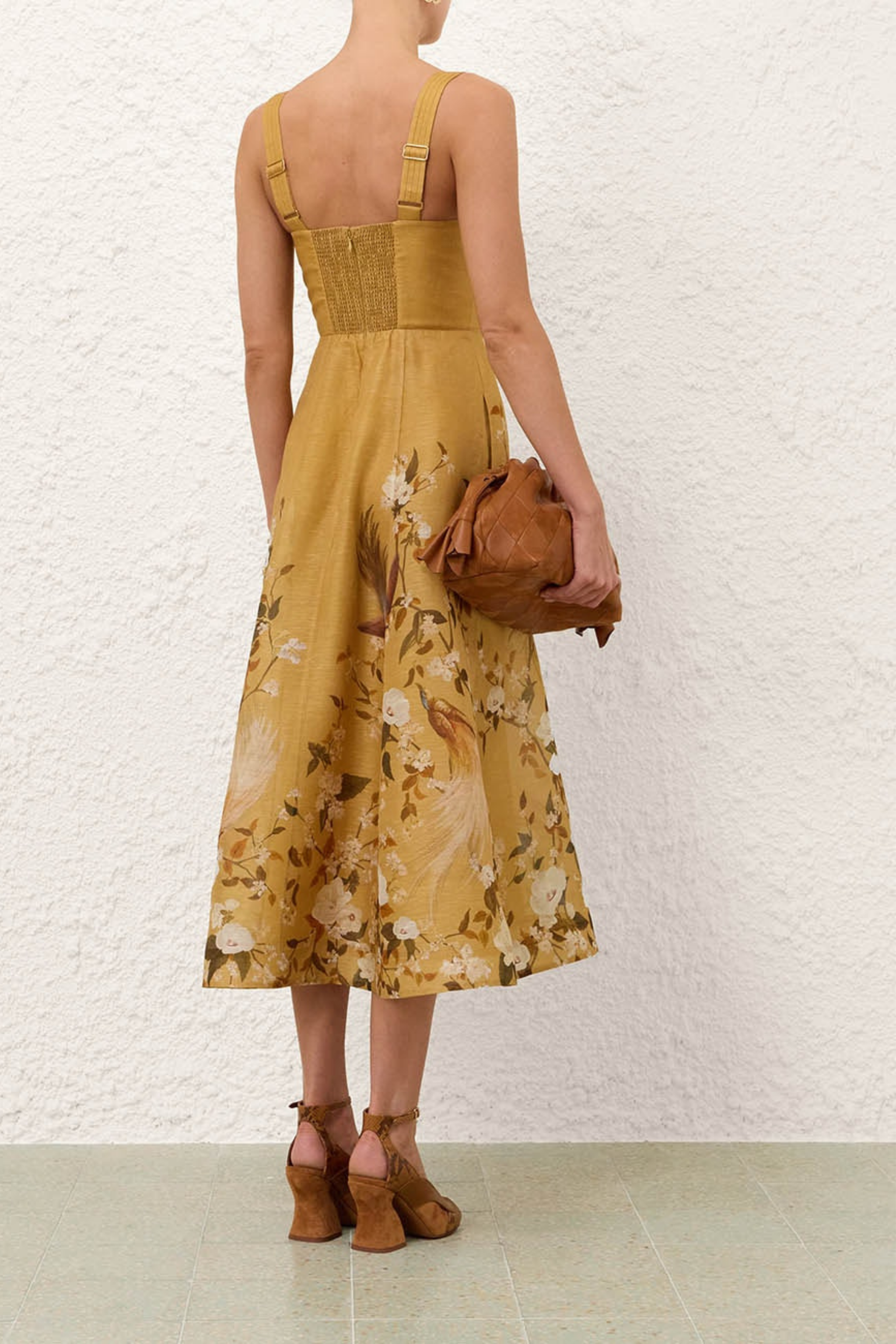 MOMENTUM CORDED MIDI DRESS