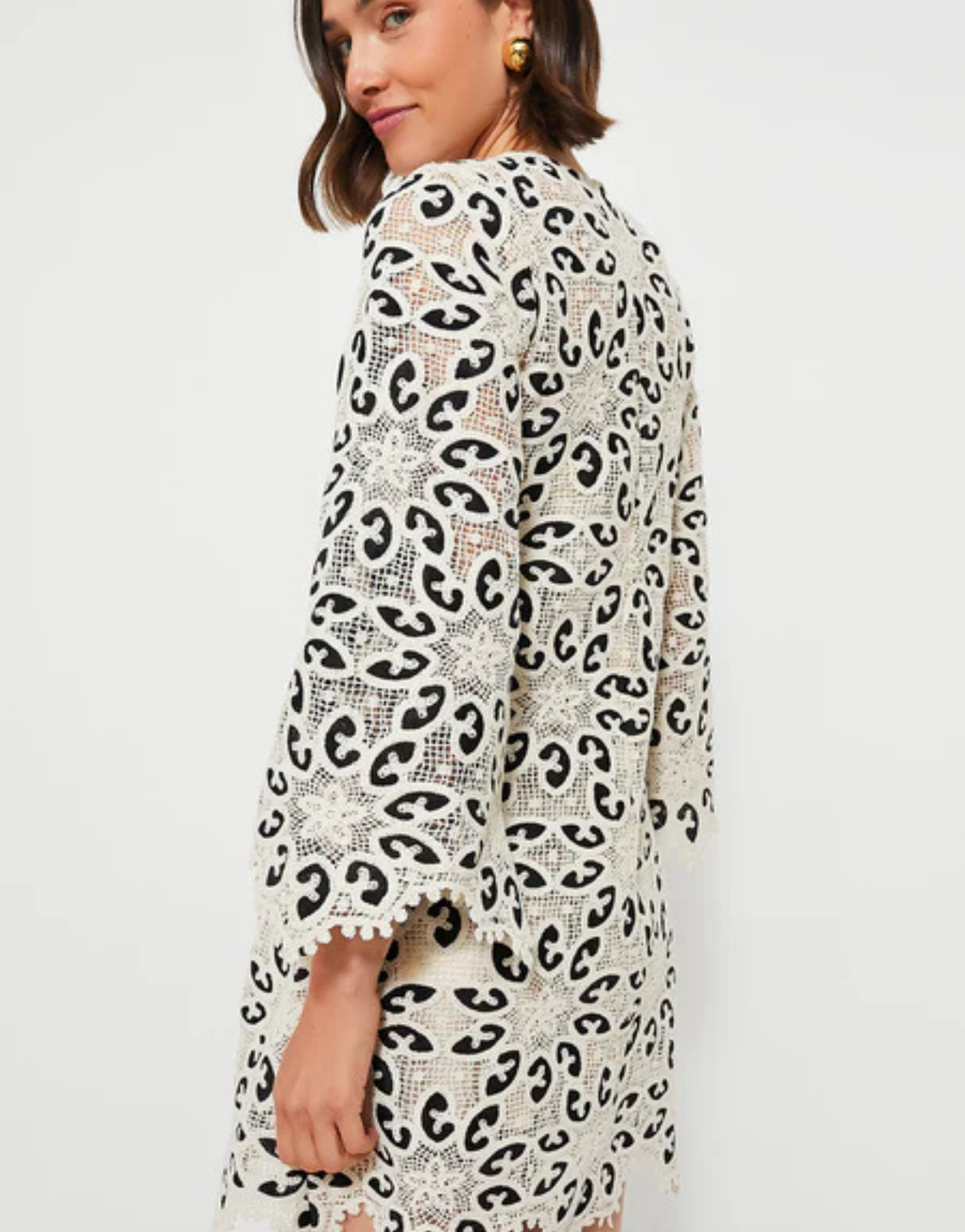 OTTIE LACE MINI DRESS
