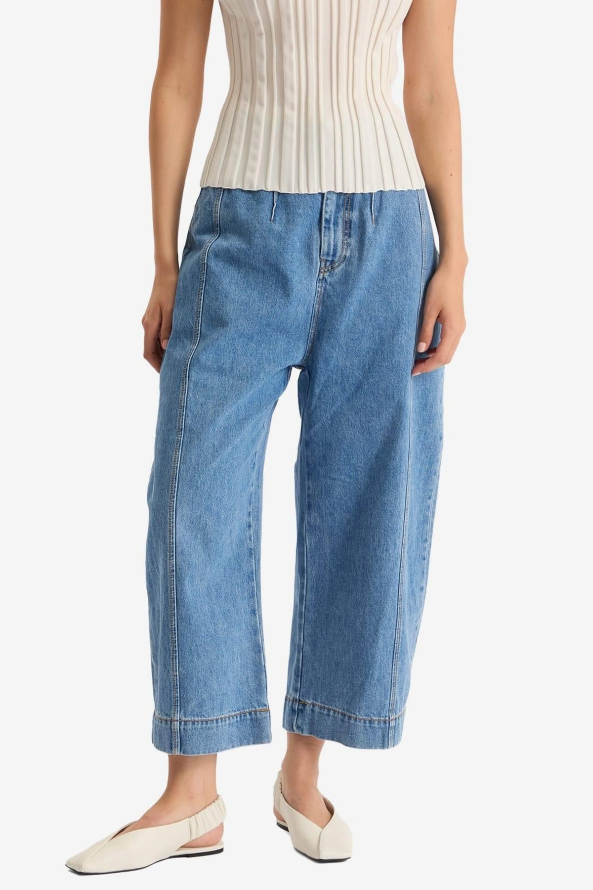 STEPHI COCOON LEG DENIM JEAN