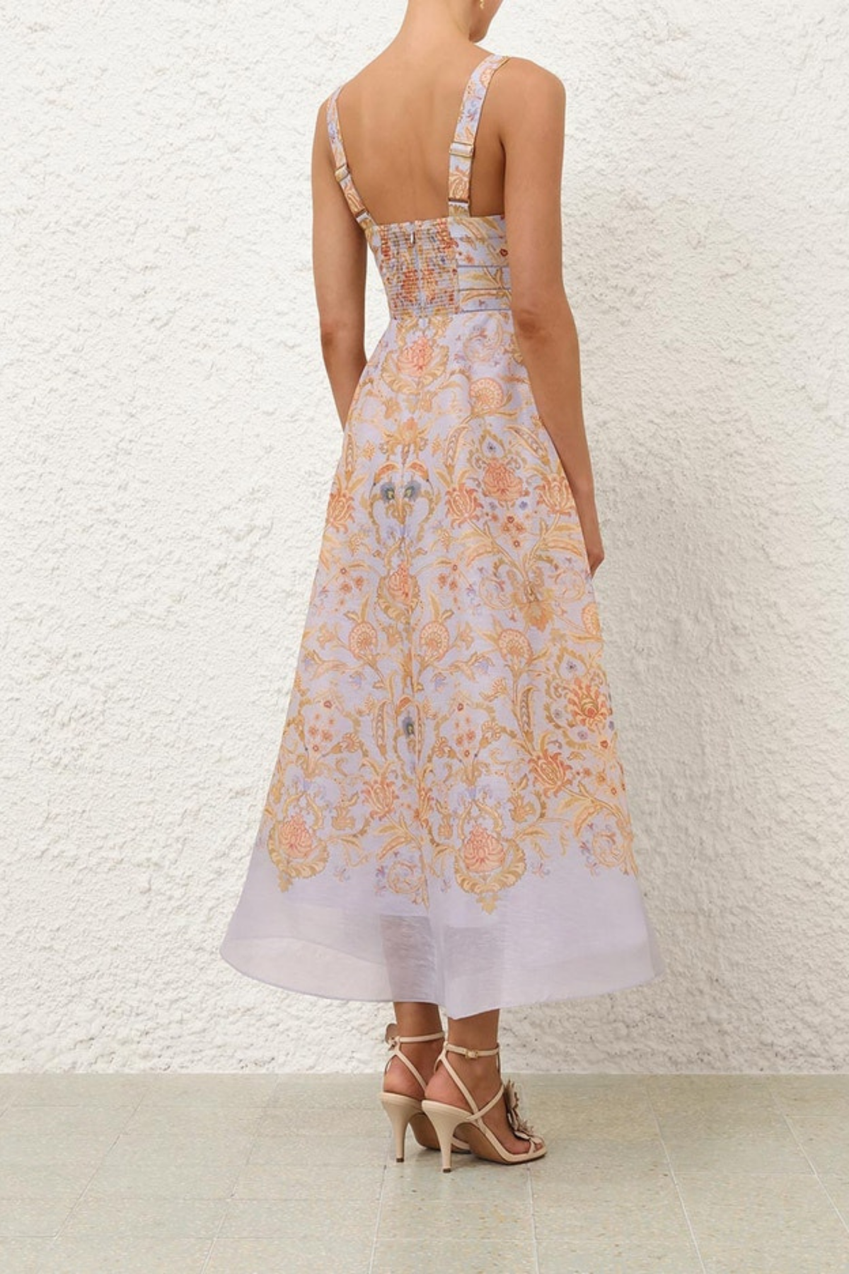 VALIANT DRAPED PICNIC DRESS