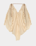 ILLUMINATE DRAPED BLOUSE