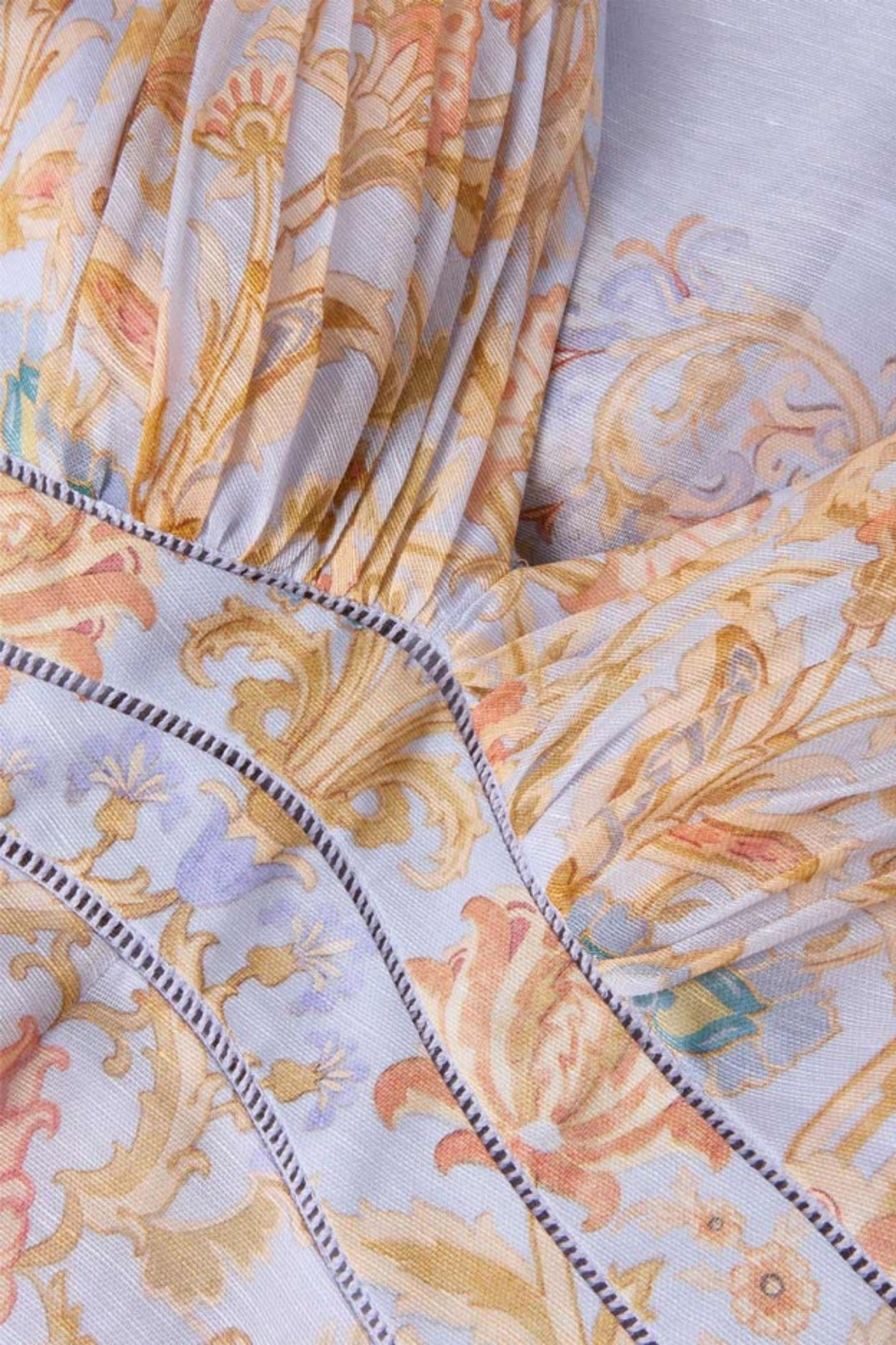 VALIANT DRAPED PICNIC DRESS