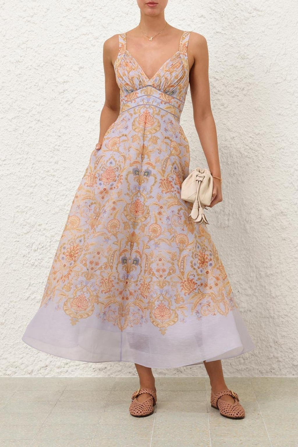 VALIANT DRAPED PICNIC DRESS