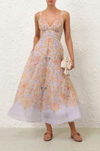 VALIANT DRAPED PICNIC DRESS