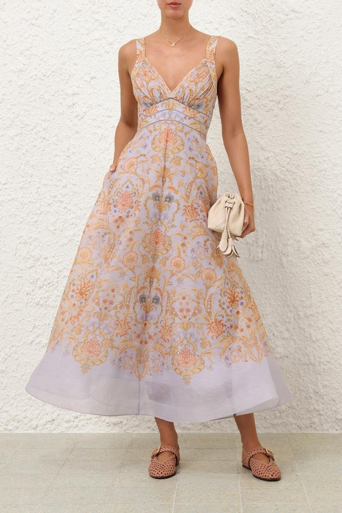 VALIANT DRAPED PICNIC DRESS