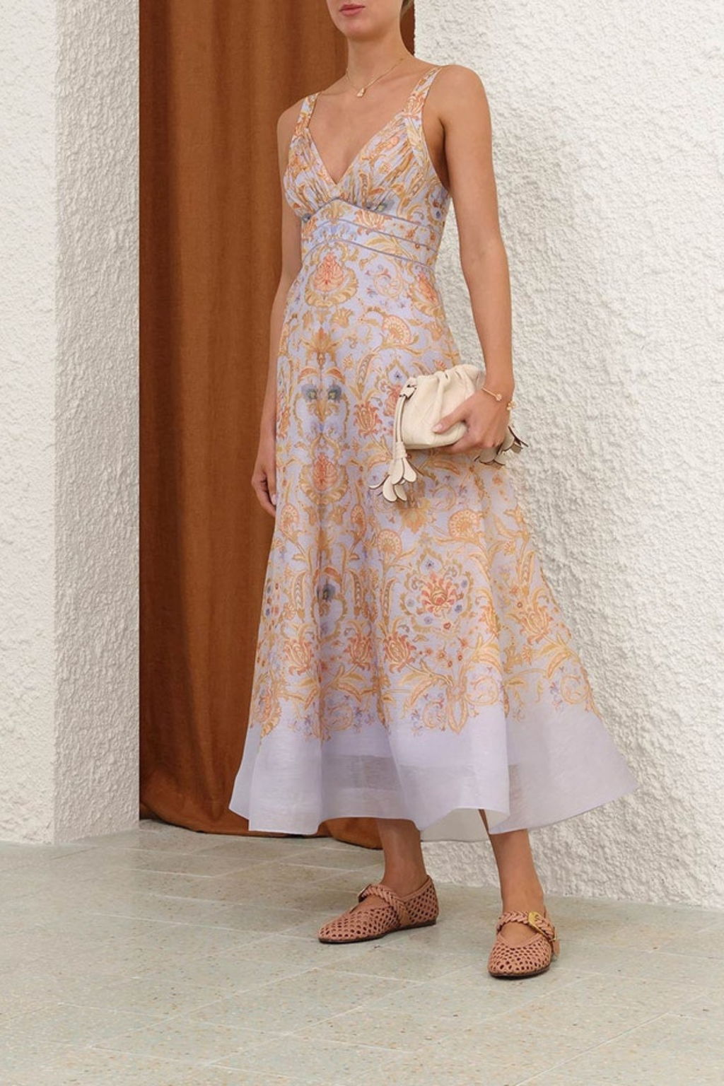 VALIANT DRAPED PICNIC DRESS