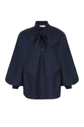 EDEN TIE NECK BLOUSE