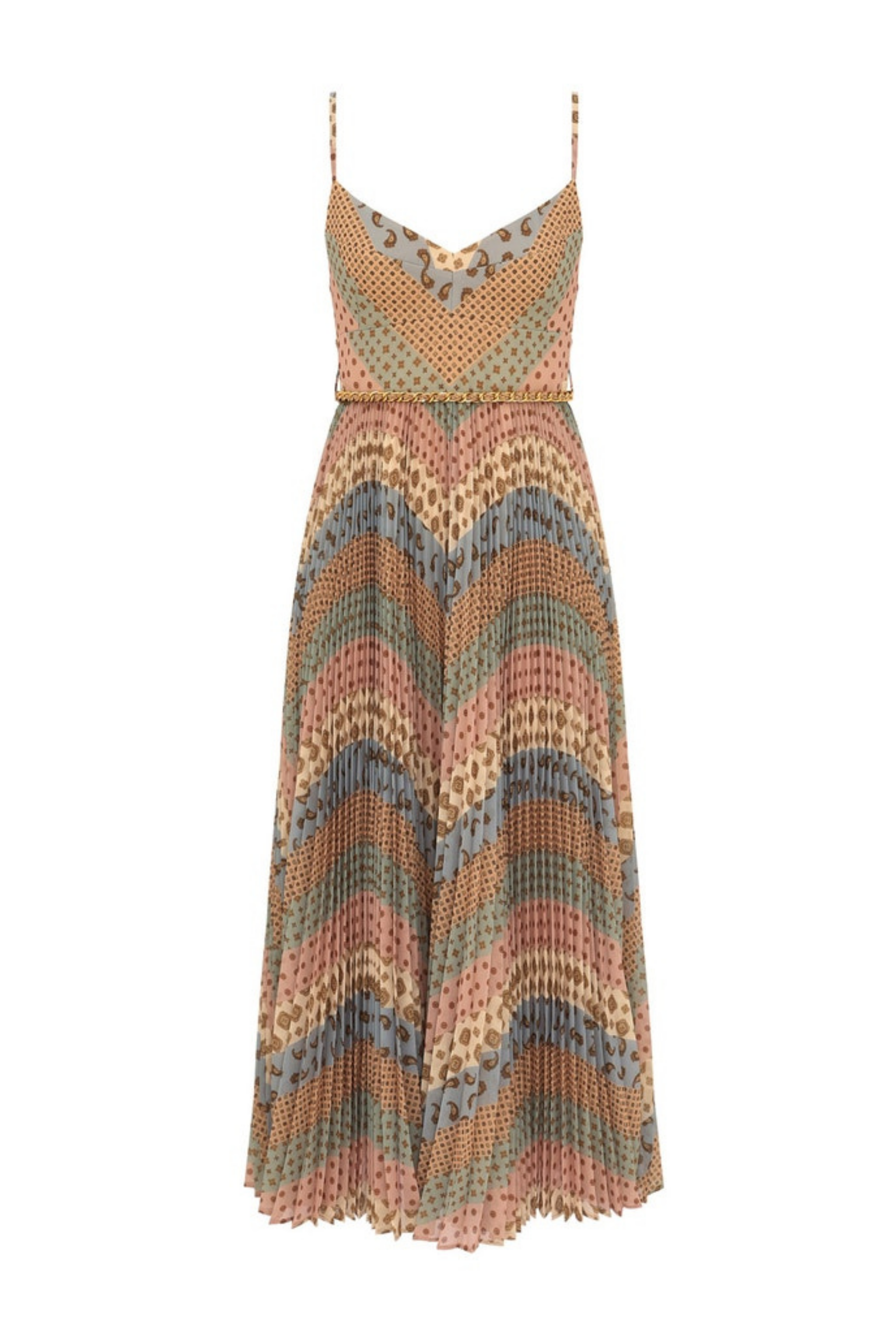 SUNRAY PLEATED PICNIC DRESS