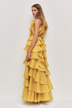 CLEO GOWN CHARTREUSE