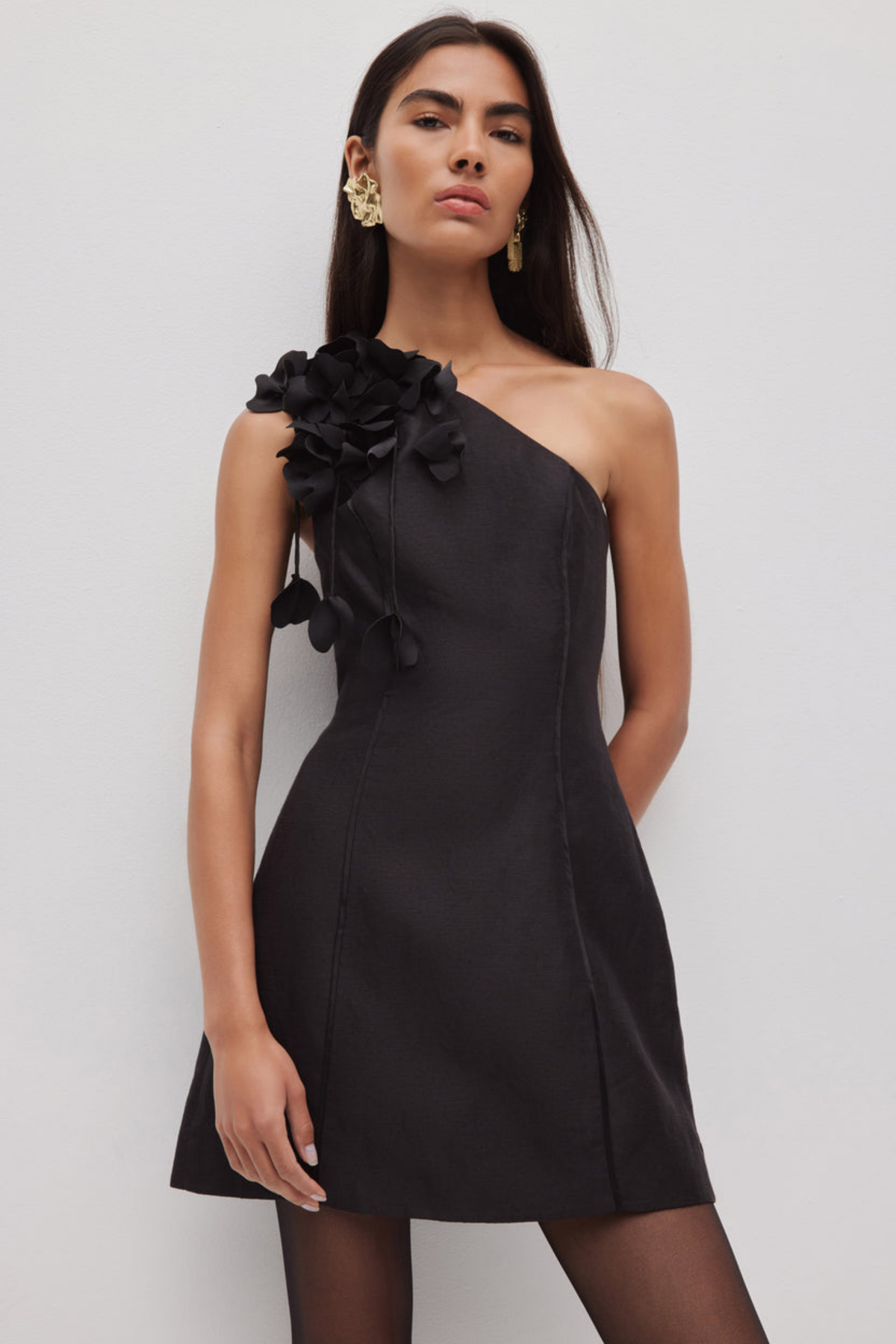 CAMILLE MINI DRESS BLACK