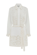 PEGASUS EMBROIDERED MINI DRESS