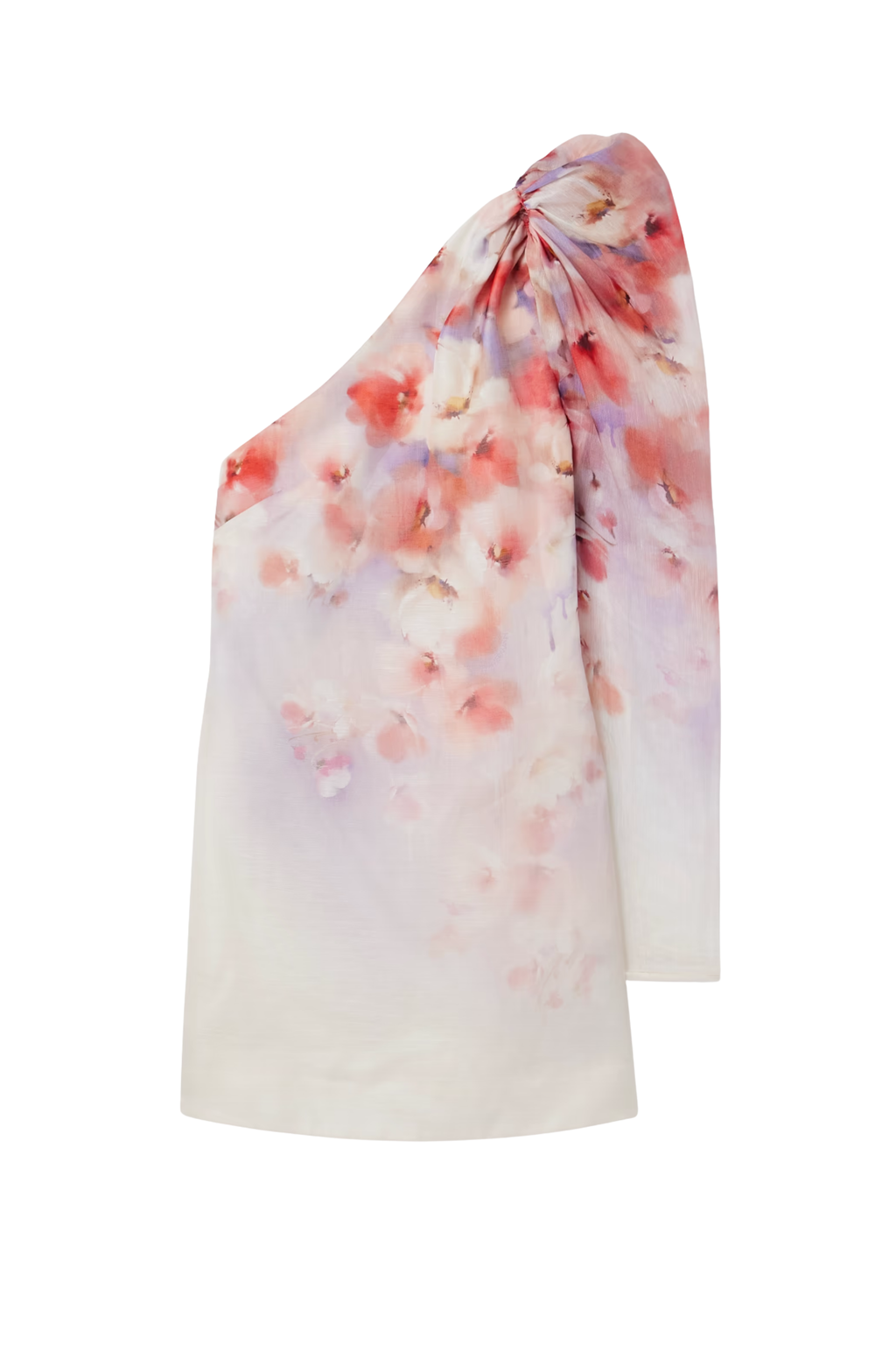 CRUSH ASYMMETRICAL MINI DRESS