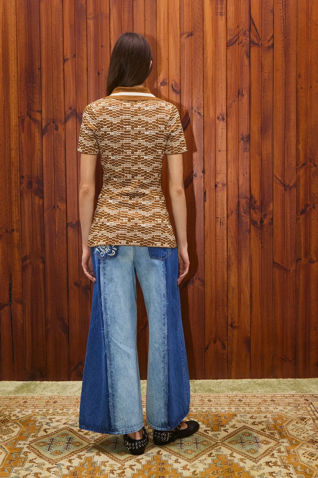 JACONES SPLICED DENIM JEAN
