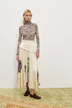 ORAZIO PLEATED SKIRT