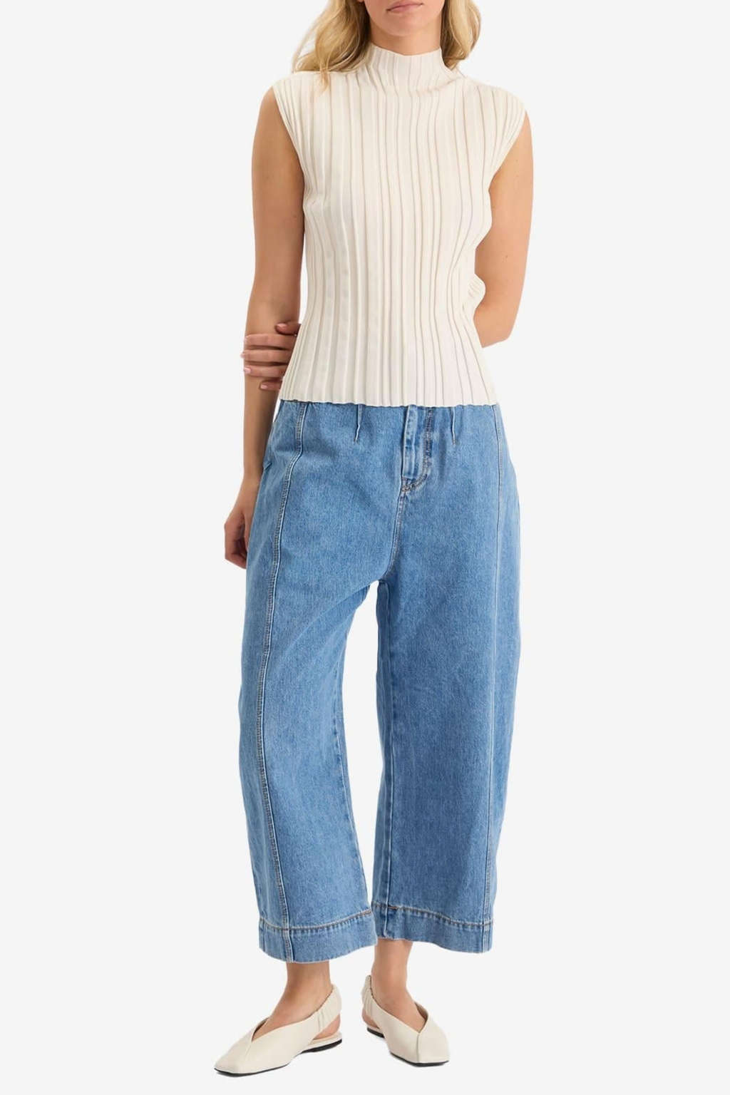 STEPHI COCOON LEG DENIM JEAN