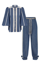 AWAKEN DENIM HAREM SET